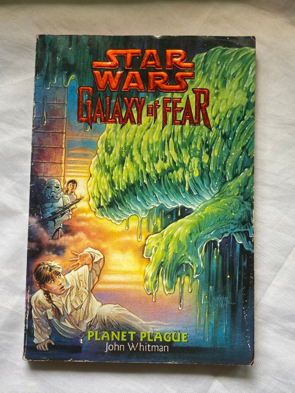 Star Wars GALAXY OF FEAR book 3 Planet Plague Limited Collectors Edition